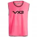 VX-3 Hi Viz Mesh Training Bibs Youths Flrscnt Pink
