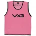 VX-3 Hi Viz Mesh Training Bibs Junior Flrscnt Pink