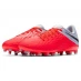 Nike Junior Football Boots Crimson/Grey