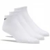 Шкарпетки Reebok 3 Pack Trainer Socks Mens White