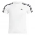Мужская футболка с длинным рукавом adidas 3S Essentials T Shirt Infants White/Black