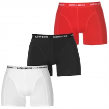Мужские трусы Bjorn Borg Bjorn 3 Pack Solid Boxer Shorts