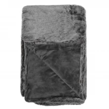 Hotel Collection Tip Faux Fur Throw