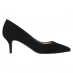 Женские туфли Linea Kitten Heel Shoes Black Suede