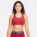 Женский топ Nike Swoosh Medium-Support Sports Bra Ladies Pomegranate