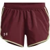 Женские шорты Under Armour Fly By 2 Shorts Womens Maroon