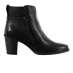Женские ботинки Linea Zip Heel Boots Black
