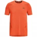 Мужская футболка с коротким рукавом Under Armour Under Armour Seamless Short Sleeve Mens Orange