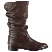 Женские сапоги Linea Ruched Calf Boots