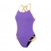 Закрытый купальник Speedo Tieback Swimsuit Ladies Violet/Mango