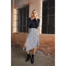Женская юбка Firetrap Blackseal Printed Midi Skirt
