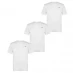 Мужская футболка с коротким рукавом Reebok 3 Pack T Shirt Mens White