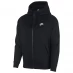 Мужская толстовка Nike Sportswear Club Fleece Men's Full-Zip Hoodie Black