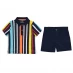 SoulCal Chino Set Infant Boys Blue Stripe