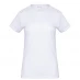 Женская футболка Miso Printed Boyfriend T Shirt Ladies White Plain