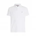 Мужская футболка поло Tommy Hilfiger Essential Interlock Slim Fit Polo Shirt White YBR