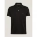 Мужская футболка поло Tommy Hilfiger Essential Interlock Slim Fit Polo Shirt Black BDS