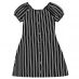 Детское платье Firetrap Rib Dress Junior Girls Black Stripe
