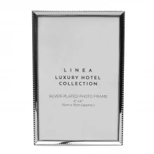 Hotel Collection Silver Plated Photo Frame