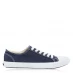 Женские кеды SoulCal Canvas Low Profile Womens Trainers Navy