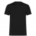 Мужская футболка с коротким рукавом adidas Mens Aeroknit 3-Stripes T-Shirt Slim Black