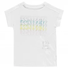 Детская футболка Converse Tie Front T-Shirt Junior Girls