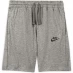 Мужские шорты Nike Sportswear Jersey Shorts Junior Boys Grey/Black