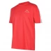 Мужская футболка с коротким рукавом Kappa Tape T Shirt Mens Red
