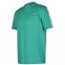 Мужская футболка с коротким рукавом Kappa Tape T Shirt Mens Green