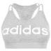 Женский топ adidas Linear Sports Bra Ladies MGH/White
