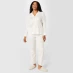 Женская пижама Biba Biba Logo Jacquard Pyjama Set Ivory Logo