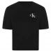 Женская футболка Calvin Klein Jeans Crop T-Shirt CK Black
