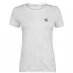 Жіноча футболка Calvin Klein Jeans Embroidered Logo Slim Fit T-Shirt Bright White