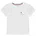 Детская футболка Lacoste Junior Boys Basic Logo T Shirt White