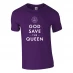 Мужская футболка с коротким рукавом Jubilee Save The Queen Jubilee T-Shirt Mens Purple