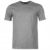 Мужская футболка с коротким рукавом Lacoste Logo T Shirt Dark Grey T8P