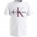 Детская футболка Calvin Klein Junior Monogram T Shirt Wht/Orchid 0JZ