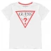 Детская футболка Guess Logo T Shirt White/Red A000