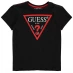 Детская футболка Guess Logo T Shirt Black/Red JBLK