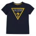Детская футболка Guess Logo T Shirt Deck Blue DEKB