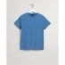 Мужская футболка с коротким рукавом Gant Crew Logo T Shirt Day Blue 471