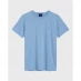 Мужская футболка с коротким рукавом Gant Crew Logo T Shirt Capri Blue 468