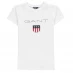 Детская футболка Gant Shield Logo T Shirt White 110
