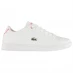 Детские кроссовки Lacoste Carnaby BL1 Trainers White/Pink