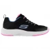 Skechers Dyna Tread Childrens Trainers Black/Pink