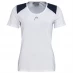 Мужские шорты HEAD Club Tech T-Shirt Womens White/Dark Blue