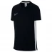 Детская футболка Nike Academy Football Top Junior Black/White