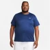 Мужская футболка с коротким рукавом Nike DriFit Miler Running Top Mens Navy
