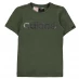 Детская футболка adidas Linear Foil T Shirt Junior Boys RawKhaki/Silver