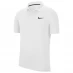 Мужская футболка поло Nike Dri-FIT Men's Swoosh Tennis T-Shirt White